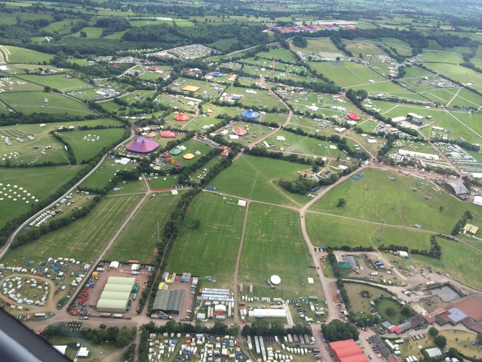 Over Glasto sat 20th