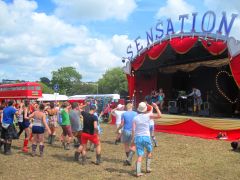 Glastonbury 2015 Sensation stage