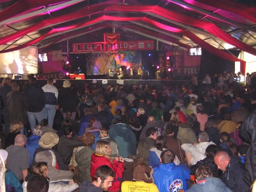 Glastonbury Festival 2009 - Billy Bragg & Derek Simpson (Left Field, Saturday)