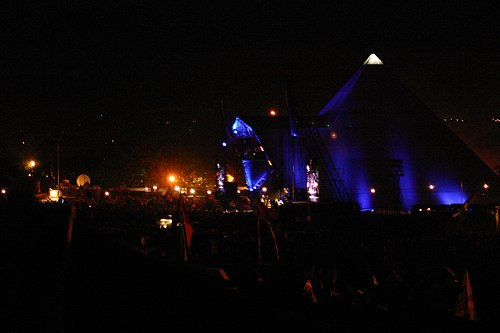 the Pyramid Stage