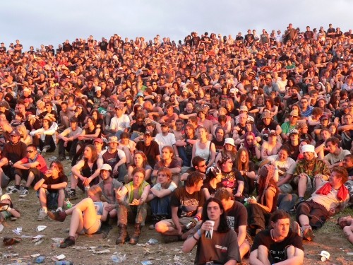 Download Festival 2008 - crowd shots (Sunday)