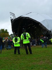 Police @ a festival