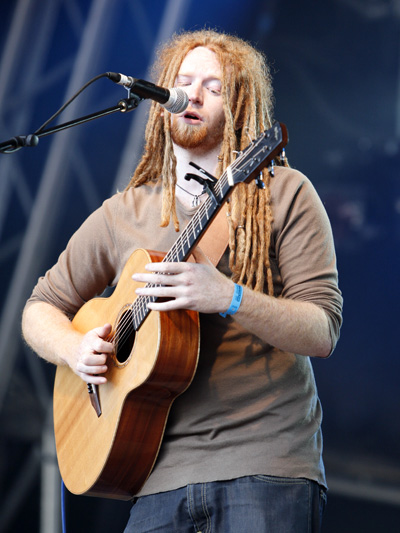 Isle of Wight Festival 2008 - Newton Faulkner