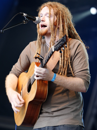 Glastonbury Festival 2008 - Newton Faulkner