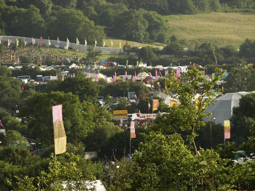 Sunny Glastonbury 2007