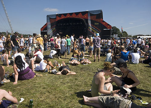 Reading Festival 2008 - around the festival site