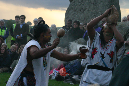 Mayan Ceremony @ Stonehenge