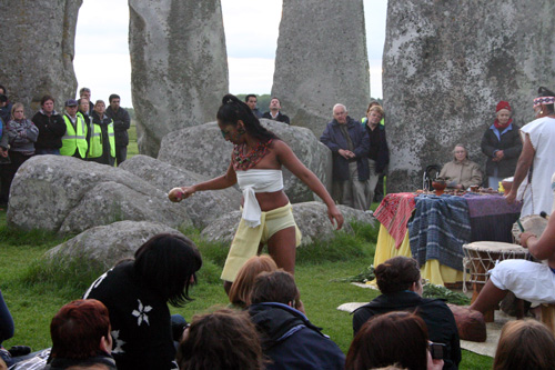 Salisbury International Arts Festival 2012 - Mayan Ceremony @ Stonehenge