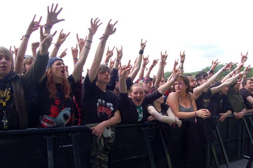 Download Festival 2009 - crowds at Download 2008