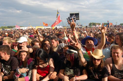 Download Festival 2008 - crowds at Download 2008