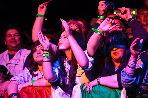 L.E.D festival 2010 - around the festival site (late night clubbers)