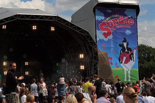 Ben & Jerry's Sundae (London) 2011 - around the festival site