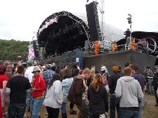 around the festival site (main stage)