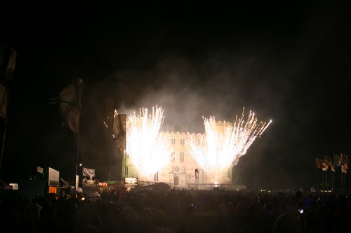 Camp Bestival 2009 - around the festival site (firework finale)