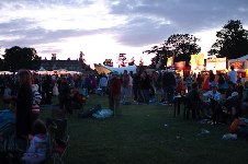 around the festival site