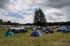 around the festival site