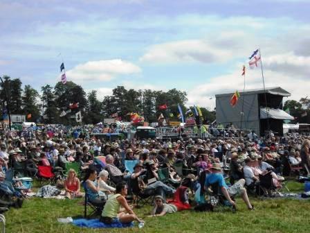 Fairport's Cropredy Convention 2009 - around the festival site