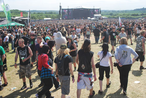 Download Festival 2012 - Download 2009 crowd