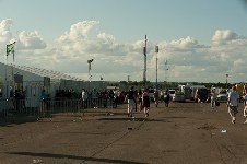 around the festival site