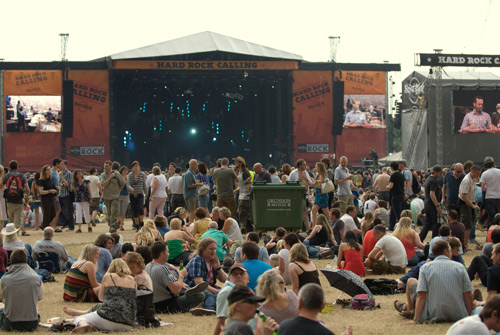 Hard Rock Calling 2009 - around the festival site