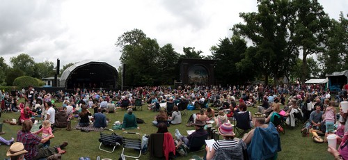 around the festival site (panorama)