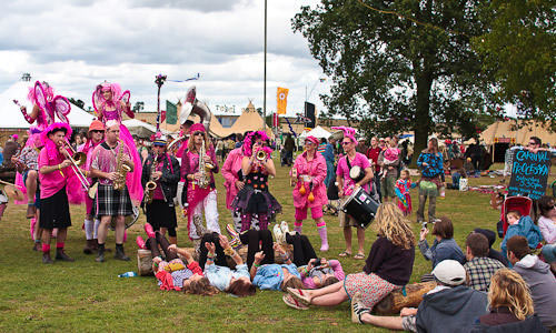 Shambala Festival 2010 - around the festival site (people)