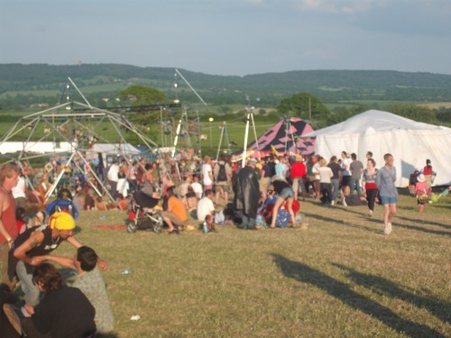 Sunrise Celebration 2009 - around the festival site