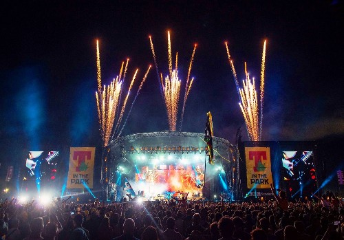 T in the Park 2015 - Biffy Fireworks