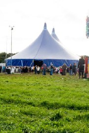 around the festival site