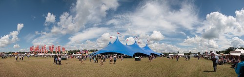 around the festival site (panoramas)