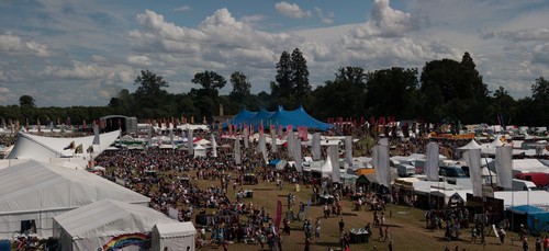 around the festival site (panoramas)