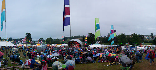 around the festival site (panoramas)