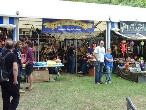 around the festival site (Cherry Hinton Main Festival)