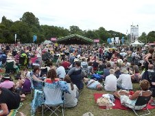 around the festival site (Cherry Hinton Main Festival)