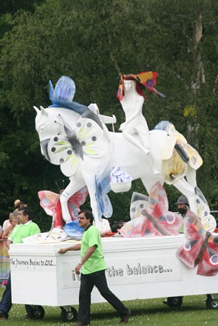 Coventry Godiva Festival 2013 - around the festival site (carnival procession 2)