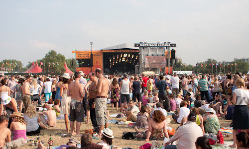 Hard Rock Calling 2010 - around the festival site