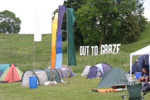 Out to Graze Festival 2010 - around the festival site