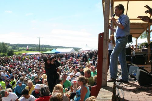 Tolpuddle Martyrs Festival and Rally 2012 - around the festival site (speakers)