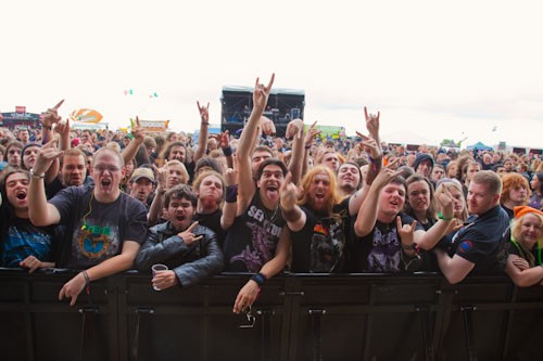 Bloodstock Open Air 2012 - around the festival site (crowd)