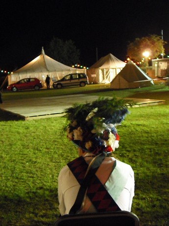 Bromyard Folk Festival 2012 - around the festival site (at night)