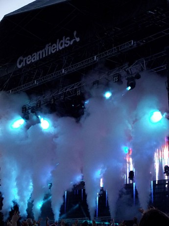 Creamfields 2012 - around the festival site