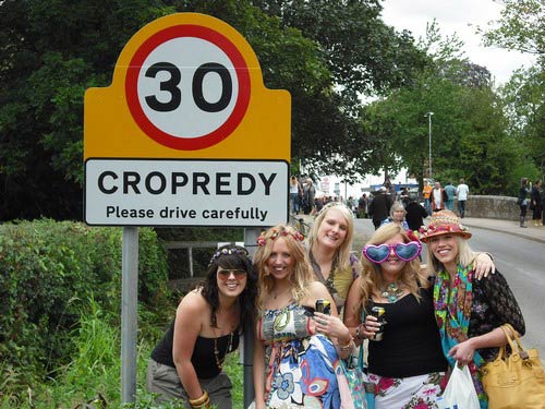 Fairport's Cropredy Convention 2012 - around the festival site (people)