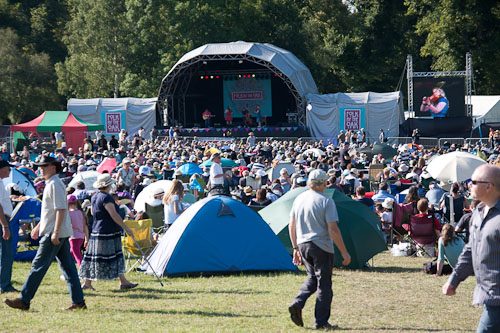 Folk by the Oak 2012 - around the festival site