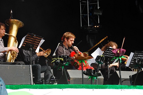 Brandt Brauer Frick Ensemble @ West Holts @ Glastonbury Festival 2011
