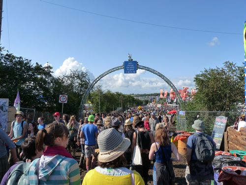 Glastonbury Festival 2013 - around the festival site (1)