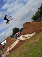 around the festival site (BMX)