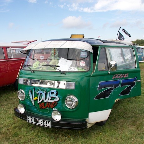 V-Dub Island 2016 - around the festival site (VWs) 2