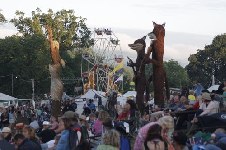 around the festival site