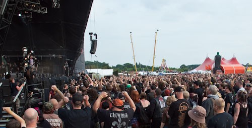 Bloodstock Open Air 2013 - around the festival site (crowds)