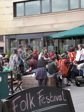 Bristol Folk Festival 2015 - around the festival site